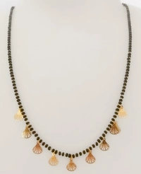 Dream Shades Yellow Gold Dainty Mangalsutra - Gold, 18"